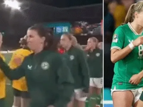 Tuyển thủ nữ Australia từ chối bắt tay đối thủ CH Ireland vì... ghen