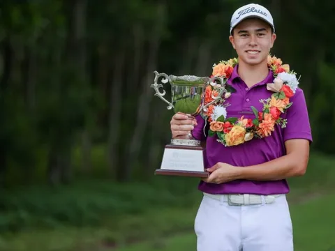 Maxime Bao Long Lam vô địch giải golf nghiệp dư trẻ quốc gia 2023