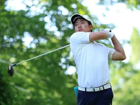 Nguyễn Anh Minh 'sát cánh' cùng golfer hạng 18 thế giới tại Bonallack Trophy 2023