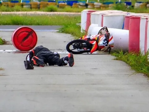 Nữ tay đua chấn thương sọ não tại trường đua Đại Nam