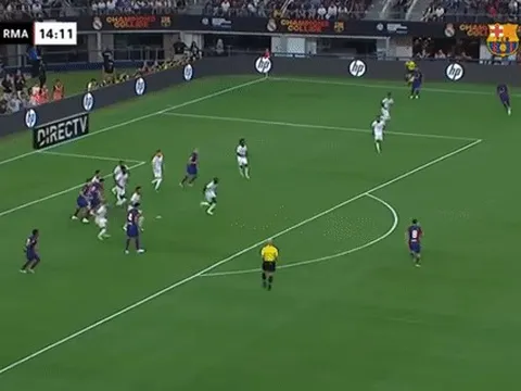 Real Madrid đại bại trước Barcelona