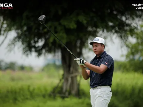 Hai golfer đạt điểm âm ở chặng 5 VGA Junior Tour