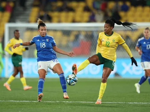 Đánh bại Italia, Nam Phi giành vé vào vòng 1/8 World Cup 2023