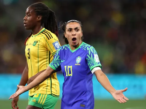 Marta bất lực, tuyển nữ Brazil bị Jamaica loại khỏi World Cup nữ 2023