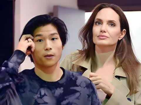 Pax Thiên chụp ảnh cho Angelina Jolie trên bìa tạp chí