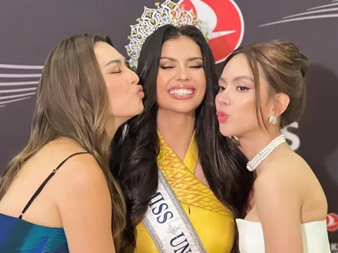 Hàng nghìn người ra sân bay tiễn người đẹp Thái Lan đi thi Hoa hậu Hoàn vũ