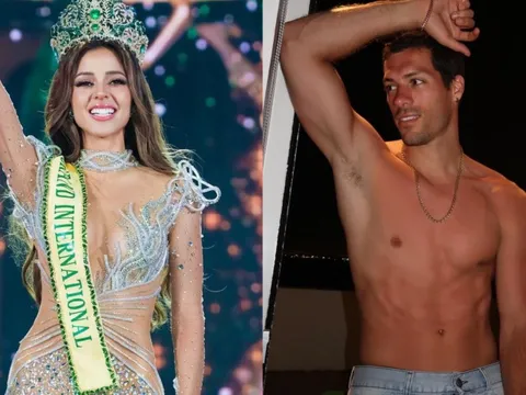 Bạn trai cơ bắp của Hoa hậu Hòa bình vừa đăng quang tại Việt Nam