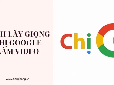 Cách lấy giọng 'chị Google' làm video trên TikTok cực dễ