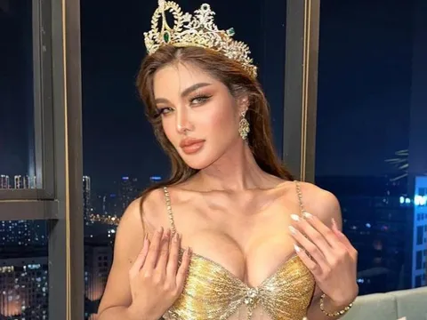 Hoa hậu Hòa bình Thái Lan bị fan Myanmar xô ngã ở sân bay