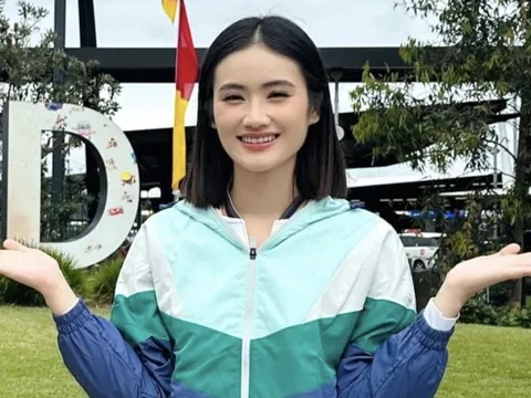 Hình ảnh Hoa hậu Ý Nhi khi du học Australia