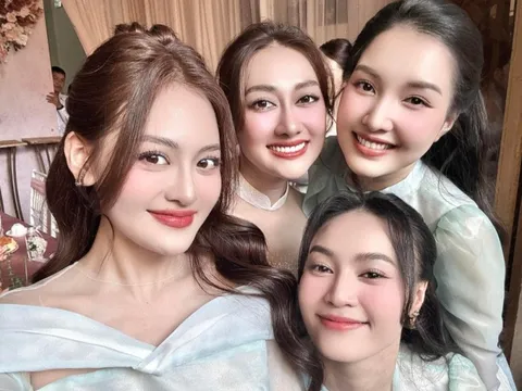 Lan Ngọc làm phù dâu trong lễ ăn hỏi diễn viên Phương Lan