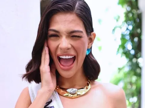 Nhan sắc Hoa hậu Hoàn vũ 2023 trong ngày đầu đương nhiệm bị chê bai