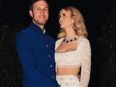 Ivanka Trump khoe eo con kiến tại tiệc cưới 120 triệu USD