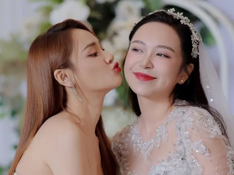 Hồng Diễm, Quỳnh Kool cùng vũ trụ VFC dự cưới diễn viên Kim Oanh