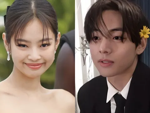 Jennie (BlackPink) lại bị soi hẹn hò vì ảnh đôi với V (BTS)