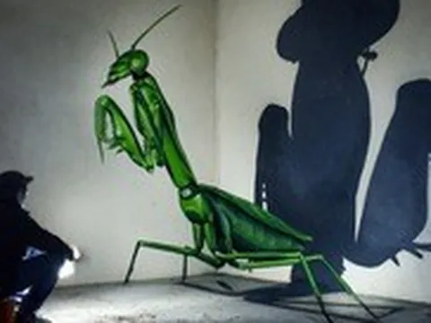 Choáng ngợp với tranh 3D của nghệ sĩ đường phố Sergio Odeith