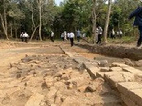 Sửng sốt phát hiện lối vào bí mật ở Thánh địa Mỹ Sơn