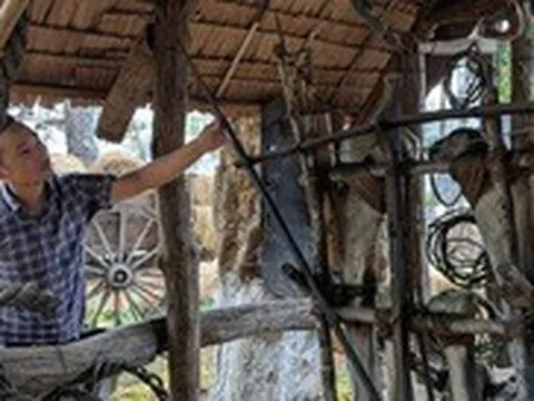 Chiếc lao trên ghế xương voi của vua voi Tây Nguyên bị mất trộm