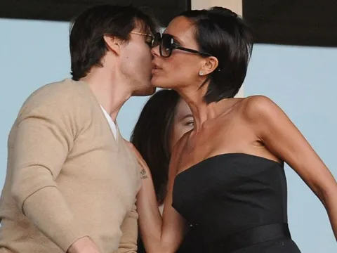 David và Victoria Beckham say mê Tom Cruise