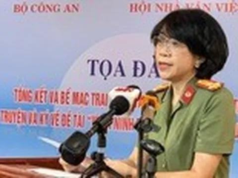 Trại sáng tác về Công an nhân dân thu về 34 tiểu thuyết, ký, truyện ký