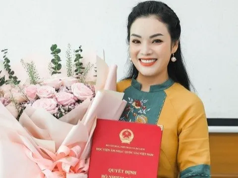 Tiến sĩ, NSƯT Tân Nhàn được bổ nhiệm ở tuổi 42