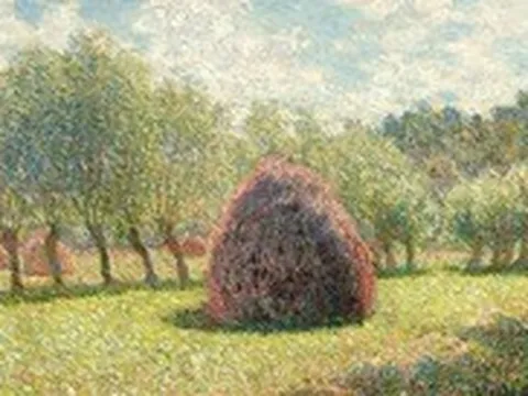Tranh Meules a Giverny của Monet bán được 35 triệu USD
