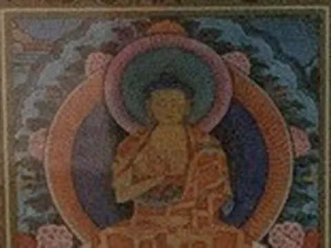 Ngắm bộ tem Phật in lụa duy nhất trên thế giới