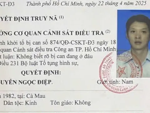 Truy nã đối tượng làm giả giấy tờ xin cấp chứng chỉ hành nghề khám, chữa bệnh