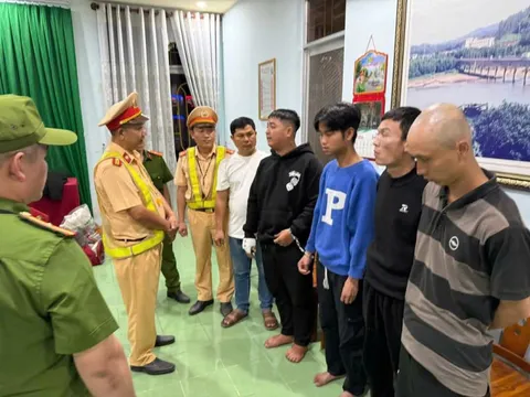 Quảng Ngãi bắt nhóm nghi can gây án ở Lâm Đồng trên đường bỏ trốn