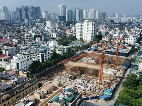 'Soi' tiến độ dự án nhà ở xã hội 'hot' tại Hà Nội sắp mở bán