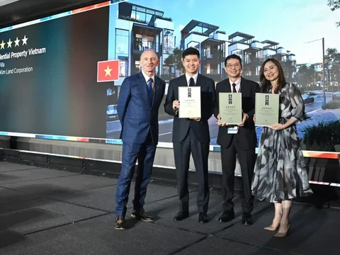 Vega Villa và JW Marriott Cam Ranh Bay Resort & Spa do SonKim Land phát triển đạt 5 giải thưởng danh giá