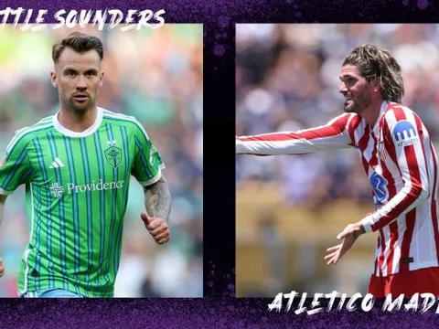 Nhận định Seattle Sounders vs Atletico Madrid, 5h00 ngày 20/6: Atletico trút giận