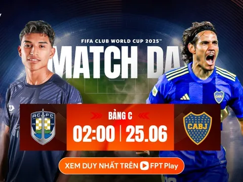 Nhận định Auckland City vs Boca Juniors, 02h00 ngày 25/6: Tạo mưa gôn, lách khe cửa hẹp