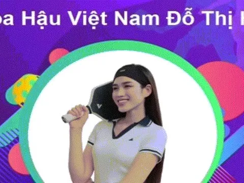 Giải Vô địch Pickleball Việt Nam 2025 chào đón nhiều ngôi sao nổi tiếng