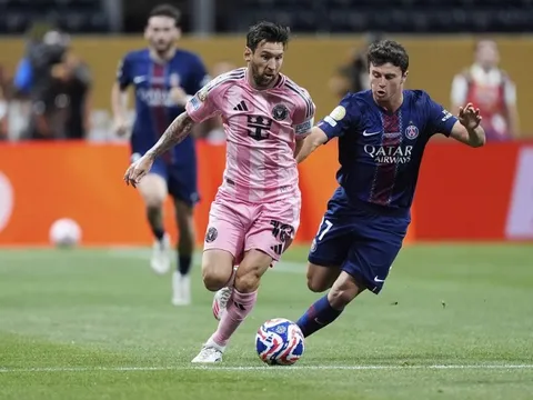 Messi 'bất lực', Inter Miami thảm bại trước PSG