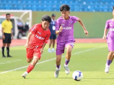 Hấp dẫn đua tranh tại Giải bóng đá thiếu niên toàn quốc