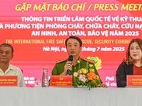 Sắp diễn ra triển lãm quốc tế về phòng cháy tại TP.HCM, người dân được hướng dẫn kỹ năng thoát nạn