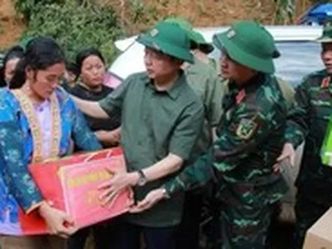 Phó thủ tướng Trần Hồng Hà trực tiếp chỉ đạo cứu trợ, khắc phục hậu quả lũ quét tại Điện Biên