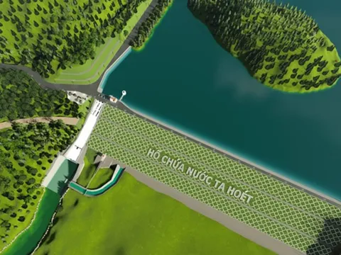 Nhiều hạng mục của dự án hồ Ta Hoét gần 1.000 tỷ vẫn dở dang sau hơn 2 năm khởi công