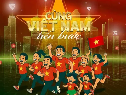 Vietcombank đồng hành cùng chương trình quốc gia 'Cùng Việt Nam tiến bước - 1 tỷ bước chân tiến vào Kỷ nguyên mới'