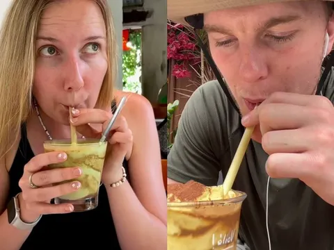 Cà phê bơ: Thức uống mê hoặc khách Tây ở Việt Nam