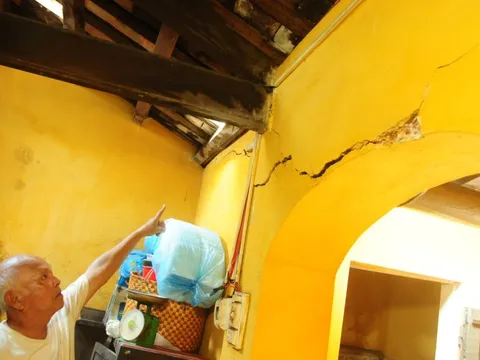 Hết bão Bualoi lại đến Matmo, lo cho nhà cổ Hội An xuống cấp nặng