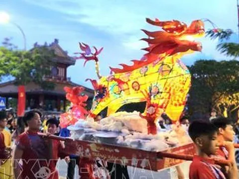 Khai mạc Ngày hội quảng diễn Lân - Sư - Rồng và rước đèn Trung thu