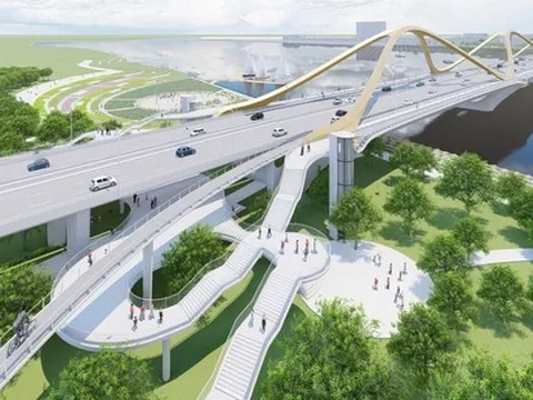 Hôm nay, Hà Nội chính thức khởi công xây dựng "siêu cầu" vượt sông Hồng gần 16.000 tỷ đồng, rộng 8 làn xe, nối phố cổ với Long Biên