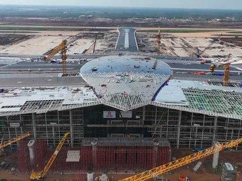 Cận cảnh sân bay Long Thành sắp đón chuyến bay đầu tiên