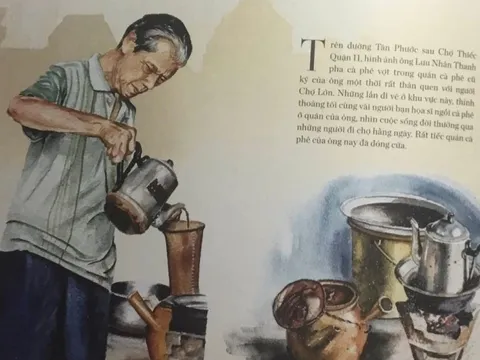 La cà với những ký họa tuyệt đẹp về Nhịp sống Chợ Lớn của Phạm Công Tâm