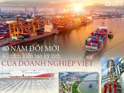 40 năm kiến tạo kỳ tích của doanh nghiệp Việt
