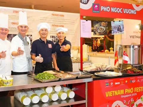 Sáng nay khai mạc Vietnam Phở Festival, lễ hội phở Việt Nam đầu tiên ở Singapore