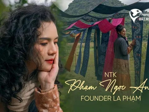 Từ sợi lá dứa, sợi ngô hay vỏ trái cây tưởng chừng như bỏ đi, nhà thiết kế Việt ‘biến hóa’ đưa thời trang dân tộc ra sàn diễn quốc tế