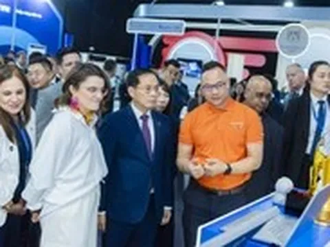 Doanh nghiệp công nghệ Việt Nam 'khoe tài' với khách quốc tế dịp ký Công ước Hà Nội
